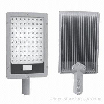 80W LED Streetlight, 220 to 240V AC Working Voltage, Aluminum Housing and Tempered Glass Material